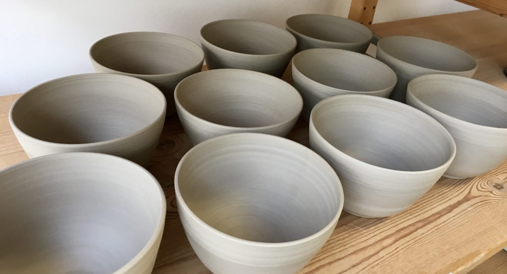 bols terre crue séchage