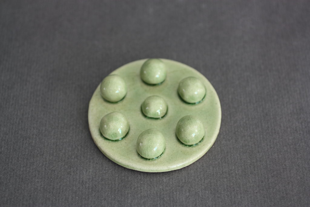 porte-savon boules vert