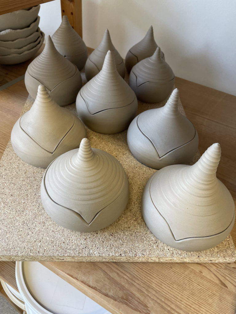 forme goutte fermée au tour